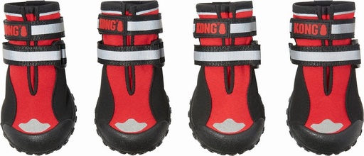 KONG Sport Dog Bootie, Red, Medium