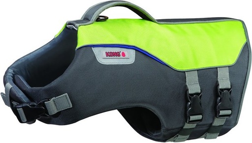 KONG Sport AquaPro Dog Flotation Vest, Green, X-Small