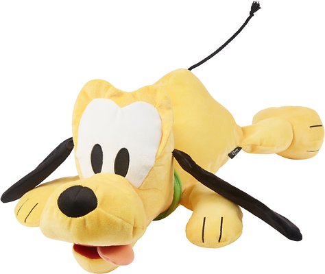 Disney Pluto Jumbo Plush Squeaky Dog Toy