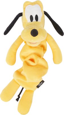 Disney Pluto Bungee Plush Squeaky Dog Toy