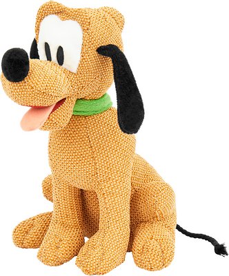 Disney Pluto Textured Plush Squeaky Dog Toy