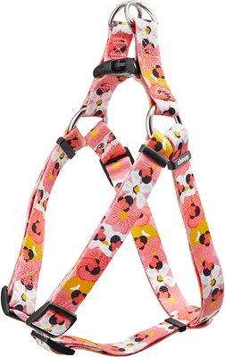 Disney Minnie Mouse Floral Dog Harness, L - Girth: 22 - 38-in, Width: 1-in