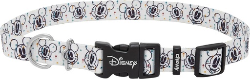 Disney Mickey Dog Collar, LG - Neck: 18 - 26-in, Width: 1-in