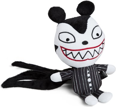 Disney Nightmare Before Christmas Scary Teddy Squeaky Plush Dog Toy