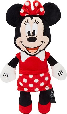 Disney Minnie Mouse Plush Kicker Cat Toy with Catnip