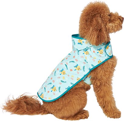 Disney Flounder Print Dog and Cat Raincoat, XX-Large