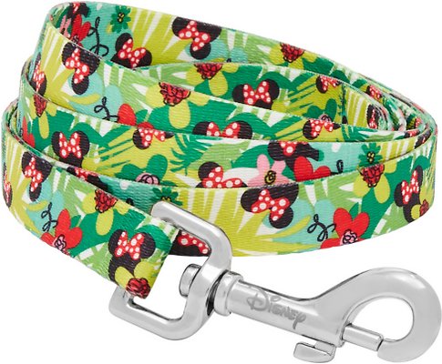 Disney Minnie Hawaiian Dog Leash, MD - Length: 6-ft, Width: 3/4-in