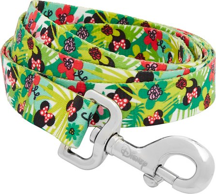 Disney Minnie Hawaiian Dog Leash, LG - Length: 6-ft, Width: 1-in