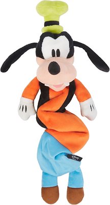 Disney Goofy Bungee Plush Squeaky Dog Toy