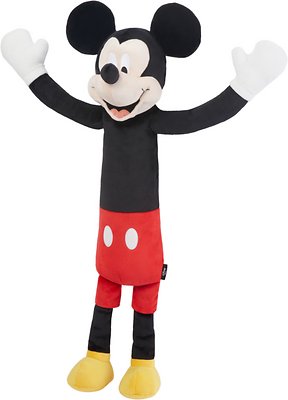 Disney Mickey Mouse Wagazoo Plush Squeaky Dog Toy