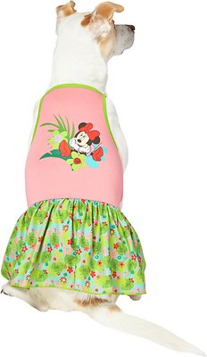 Disney Minnie Mouse Hawaiian Dog &amp; Cat Dress, X-Small