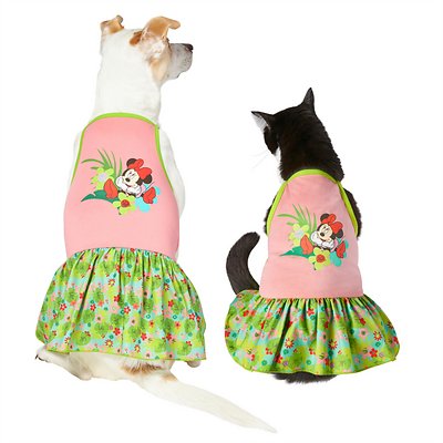 Disney Minnie Mouse Hawaiian Dog &amp; Cat Dress, Small