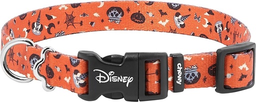 Disney Minnie Mouse Halloween Dog Collar, Small, Neck: 10 to 14 in, Width: 5/8-in