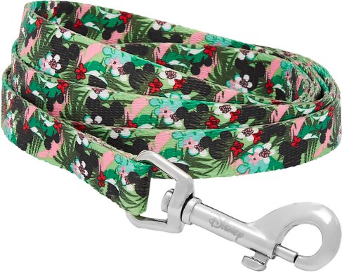 Disney Mickey Hawaiian Dog Leash, SM - Length: 6-ft, Width: 5/8-in