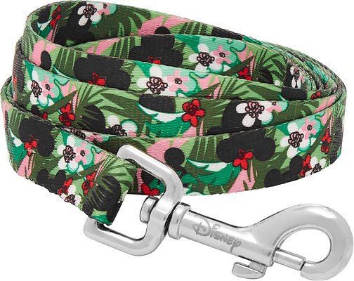 Disney Mickey Hawaiian Dog Leash, MD - Length: 6-ft, Width: 3/4-in