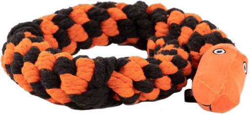 Disney Nightmare Before Christmas Snake Squeaky Rope Dog Toy