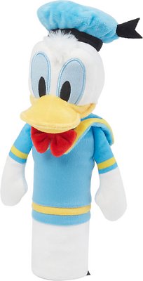 Disney Donald Duck Bottle Plush Squeaky Dog Toy