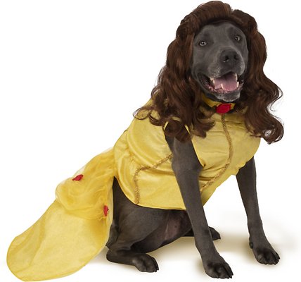 Rubie's Costume Company Belle Disney Princess Dog &amp; Cat Costume, 3X-Large