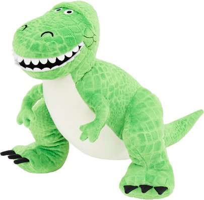 Pixar Rex Plush Squeaky Dog Toy