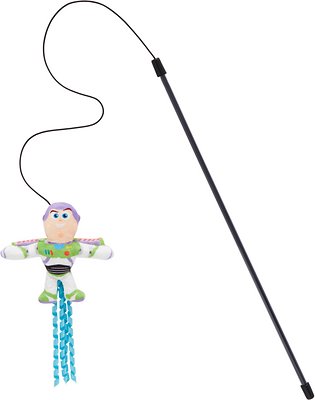 Pixar Buzz Lightyear Teaser Cat Toy with Catnip