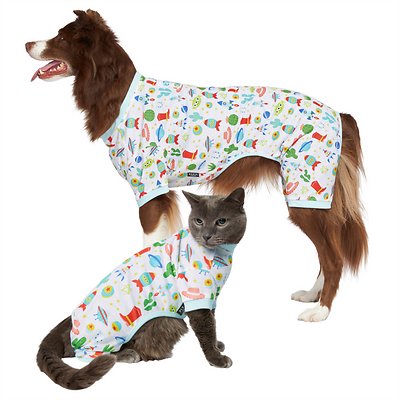 Pixar Toy Story "To Infinity and Beyond" Dog &amp; Cat Jersey PJs, Small