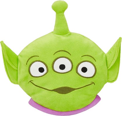 Pixar Aliens Round Plush Squeaky Dog Toy