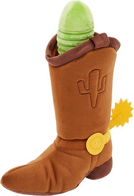 Pixar Woody's Boot Plush Squeaky Dog Toy