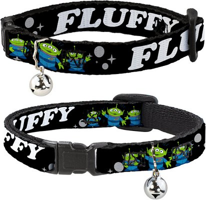 Buckle-Down Disney Toy Story 3 Aliens OOOOOHHH Personalized Breakaway Cat Collar with Bell