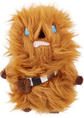 Fetch For Pets Star Wars Chewbacca Squeaky Plush Dog Toy, 6-in