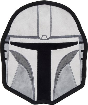 STAR WARS THE MANDALORIAN Flat Plush Squeaky Dog Toy