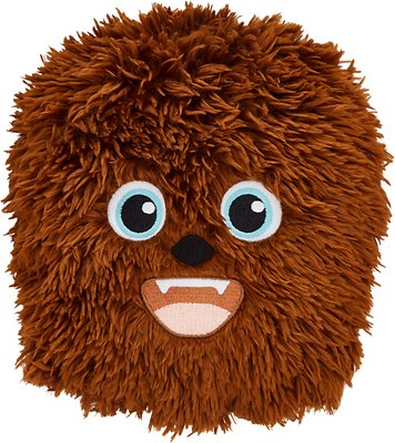 STAR WARS CHEWBACCA Round Plush Squeaky Dog Toy