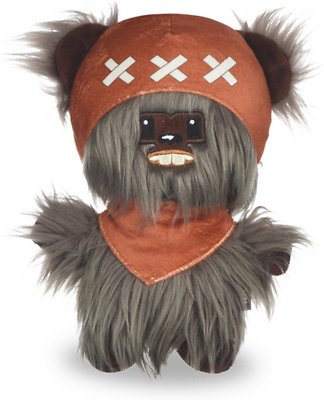 Fetch For Pets Star Wars: Ewok Squeaky Plush Dog Toy, 9-in