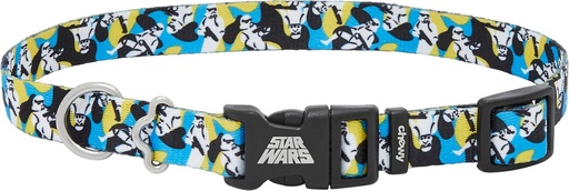 STAR WARS STORMTROOPER Dog Collar, MD - Neck: 14 - 20-in, Width: 3/4-in