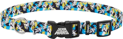 STAR WARS STORMTROOPER Dog Collar, LG - Neck: 18 - 26-in, Width: 1-in