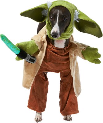 Rubie's Costume Company Walking Yoda &amp; Lightsaber Dog Costume, Medium