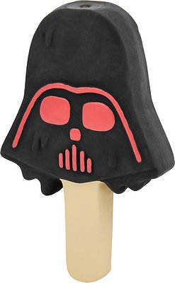 STAR WARS DARTH VADER Ice Cream Pop Latex Squeaky Dog Toy