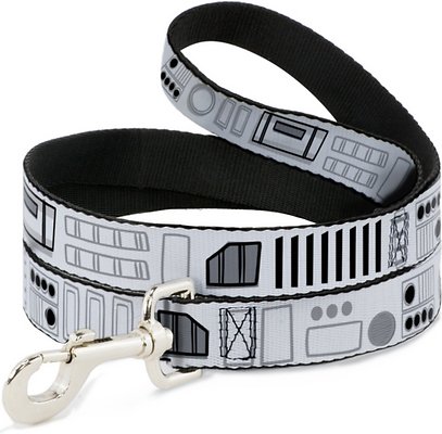 Buckle-Down Star Wars Stormtroopers Polyester Dog Leash, 6-ft long, 1-in wide