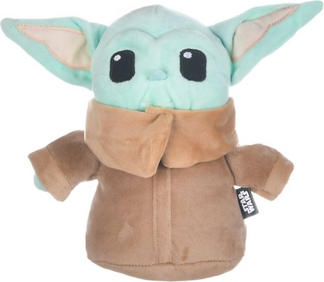 Fetch For Pets Star Wars Mandalorian "The Child" Plush Dog Toy, small 6inch