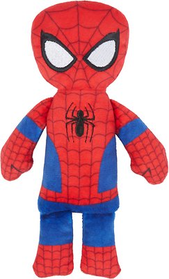Marvel 's Spider-Man Plush Kicker Cat Toy with Catnip