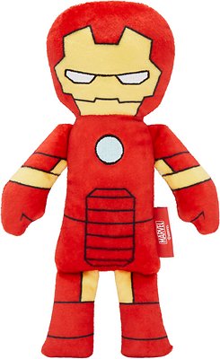 Marvel 's Ironman Plush Kicker Cat Toy with Catnip