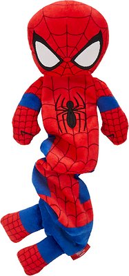 Marvel 's Spider-Man Bungee Plush Squeaky Dog Toy