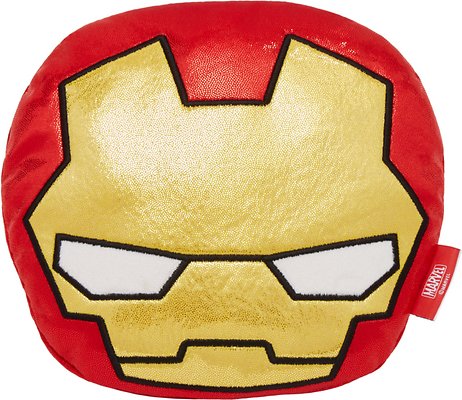 Marvel 's Ironman Round Plush Squeaky Dog Toy