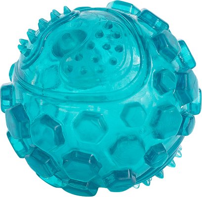 ZippyPaws ZippyTuff Squeaker Ball Dog Toy, Teal, Large