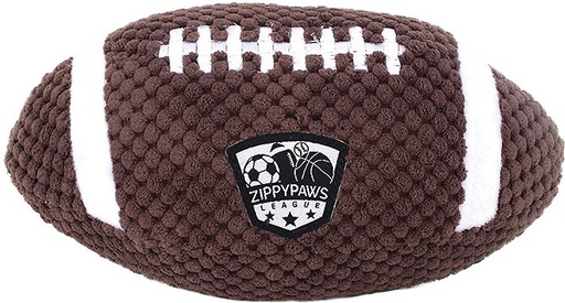 ZippyPaws SportsBallz Football Dog Toy