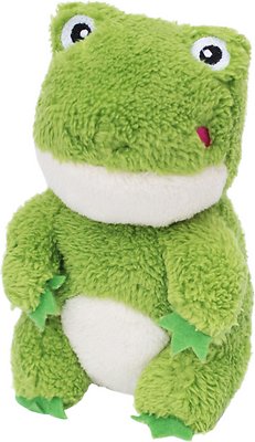 ZippyPaws Cheeky Chumz Plush Dog Toy, Frog