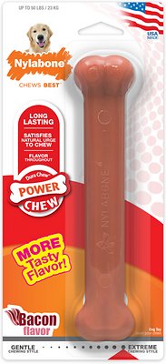 Nylabone DuraChew Power Chew Bacon Flavored Dog Chew Toy, Large