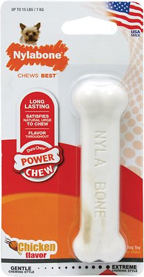 Nylabone DuraChew Chicken Flavored Dog Chew Toy, X-Small