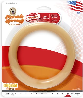 Nylabone DuraChew Ring Original Flavored Dog Chew Toy