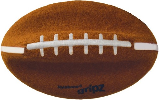 Nylabone Power Play Football Gripz Dog Toy, Large