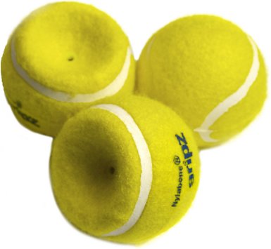 Nylabone Power Play Tennis Ball Gripz Dog Toy, Small, 3 count